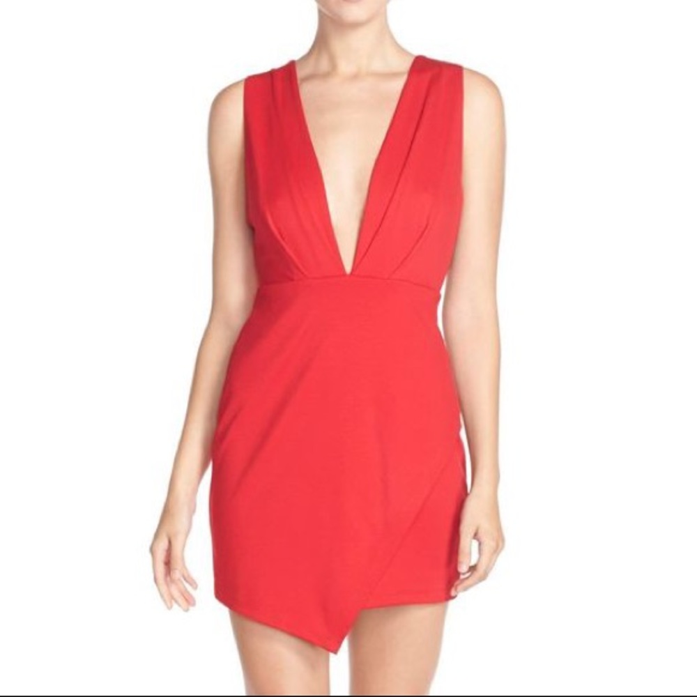 Fraîche by J Sexy Red Dress - size large